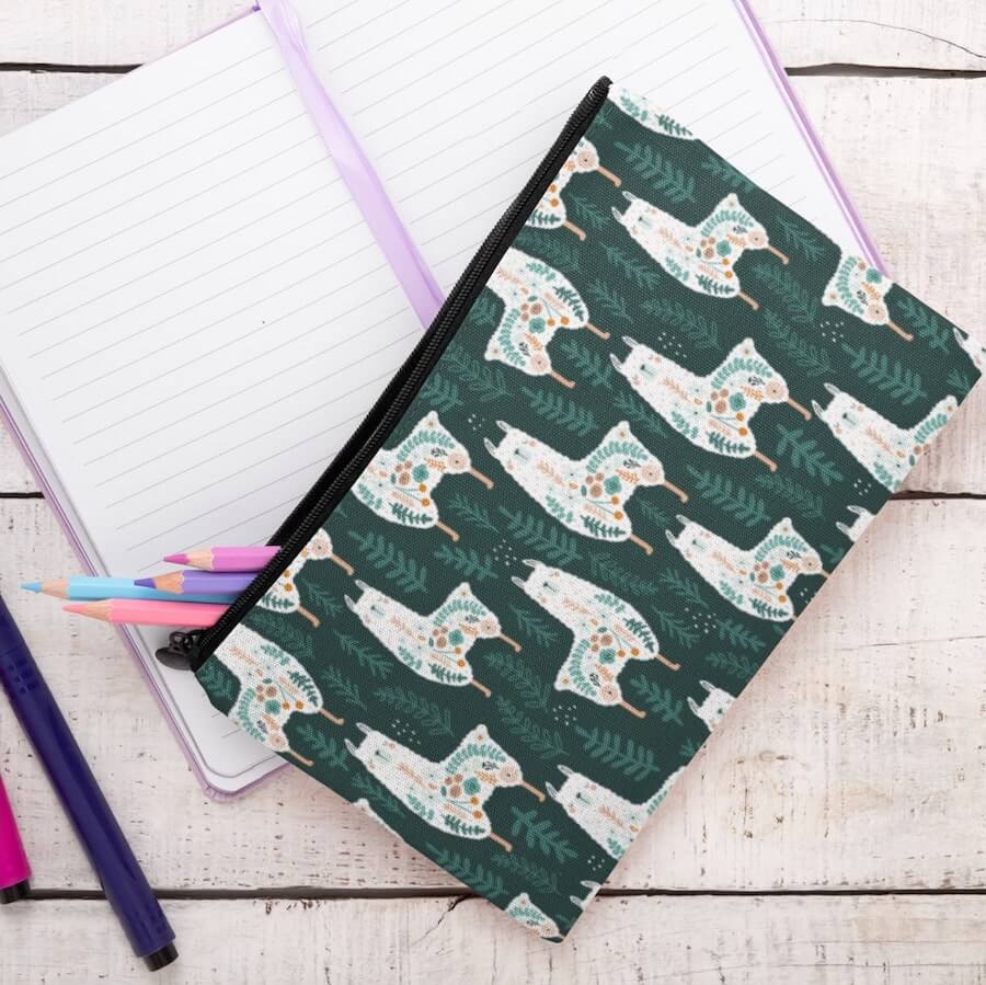 Cute Animal Designs Bulk Pencil Case Printing 28