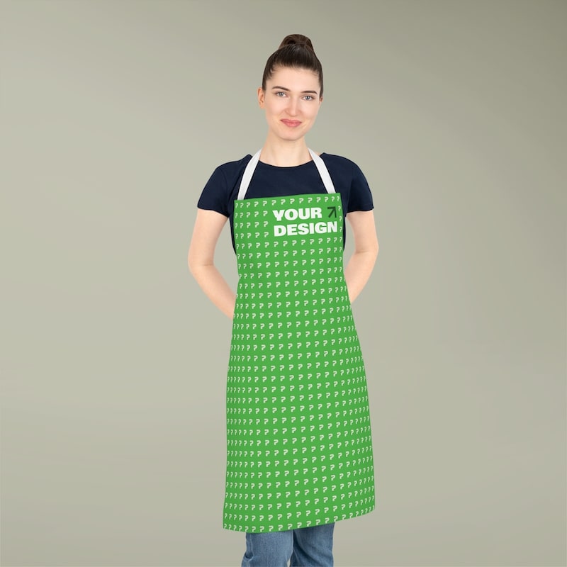 Adult apron with design Custom Aprons 24