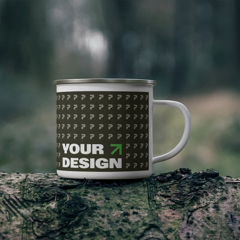 Enamel camping mug with design Custom Enamel Mug 10