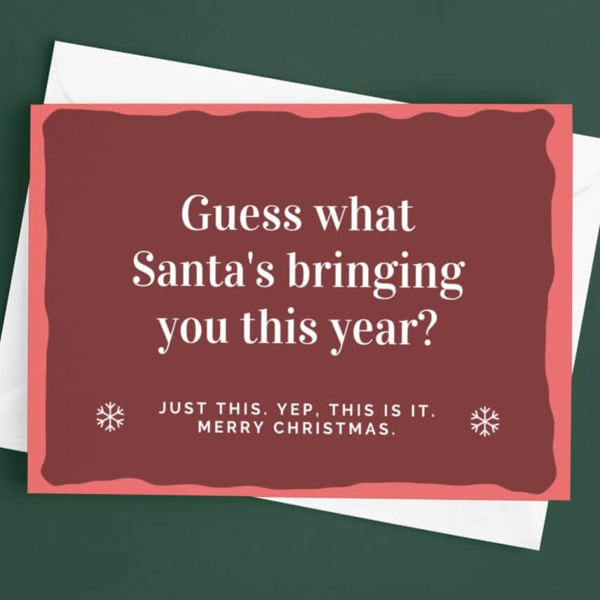 Image 17 A merry list of 25 funny Christmas cards for the 2024 holiday season 17